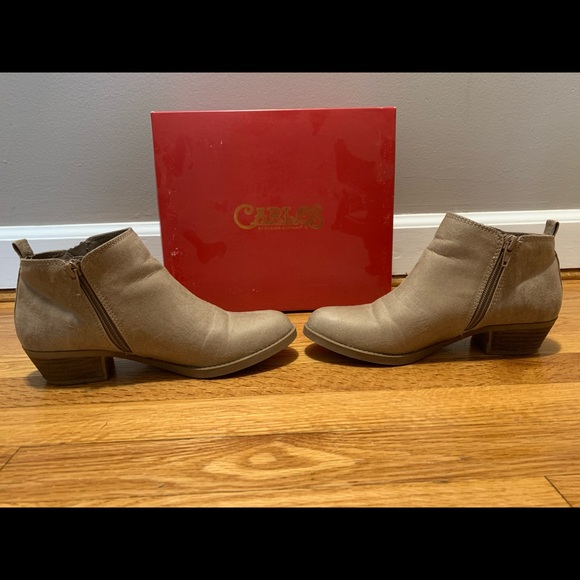 Tan booties - Picture 3 of 7